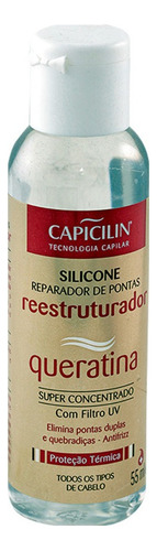 Óleo para barba Capicilin Silicone Reestruturador de 55mL