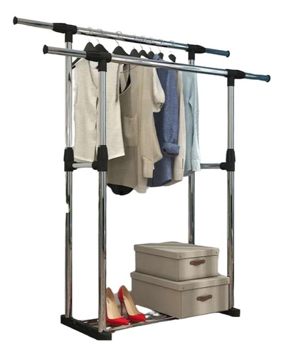 Perchero Colgador Ropa Extendible  90- 150cm/ 90-155cm