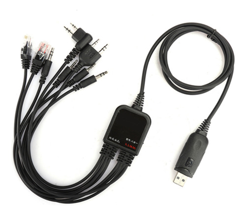 Cable De Programación De Radio Usb 8 En 1 Para/quanshengcn/t