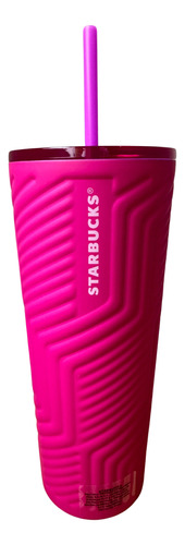 Vaso Starbucks Acero Rosa Summer 2024 