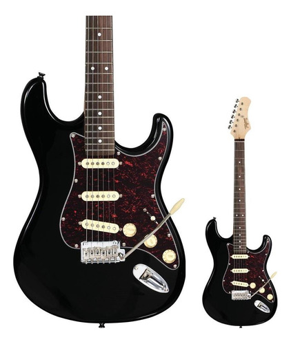 Guitarra Strato Tagima Fs T-635 Classic Series Preto Cor Black