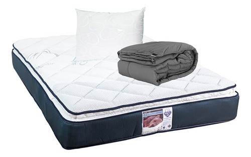 Colchon Individual Spring Air Mónaco + Almohada Oso + Edr