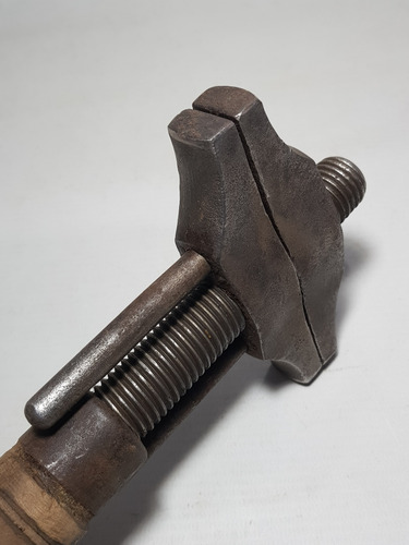Imagen 8 de 8 de Antigua Llave Inglesa Doble Año 1900 Funciona Bien Mag 59205