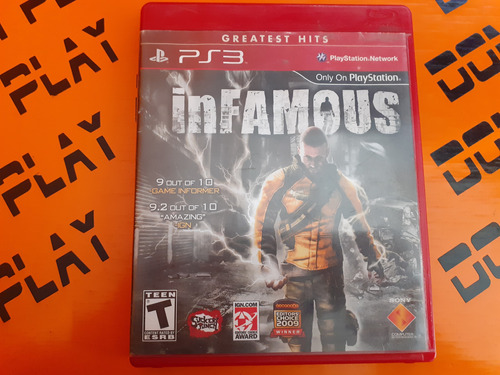 Infamous Ps3 Físico Envíos Dom Play