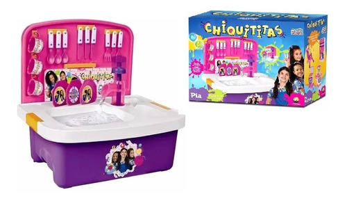 Pia Magica Chiquititas Com Agua Infantil Meninas Magic Toys