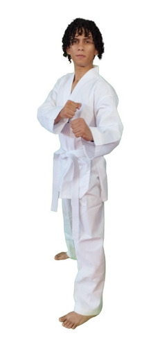 Imagen 2 de 7 de Uniforme Dobok De Taekwondo Wtf Para Niños Traje