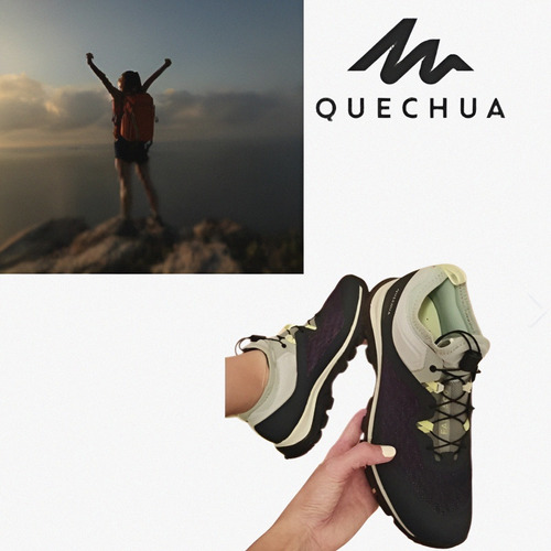 Zapatos Ultraligeros De Montaña Y Trekking Damas Quechua