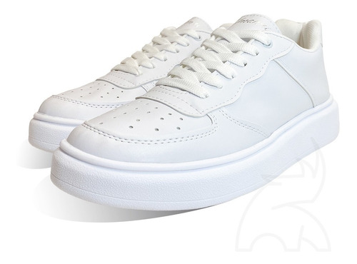 Zapatillas Urbanas Blancas Hombre Mujer Modelo A F