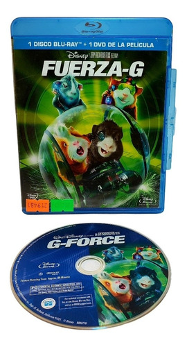 Película Fuerza G Disney Blu Ray Original 