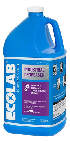 Ecolab Desengrasante Industrial Concentrado Gal Rinde 25gal