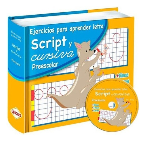 Libro Script Y Cursiva Pre Escolar