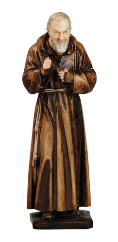 Estatua Padre Pio Oxolite Estigmatario 30cm (made Italy)