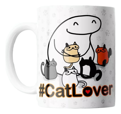 Plantillas Flork Gatos Catlover Diseños Para Sublimar Tazas