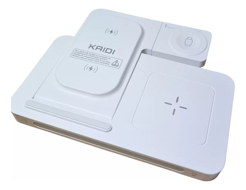 Rregdor Por Indução Dock 3 Em 1 Elulr Relógio Fone 5v