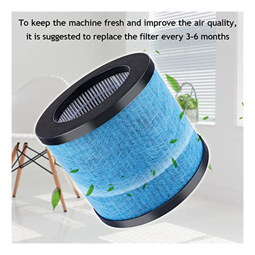 Filtro Hepa De Repuesto Keepow Tpap002 Compatible Con Toppi