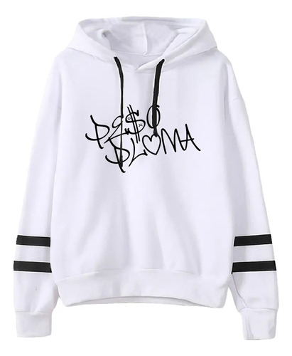 Sudadera Con Capucha Peso Pluma Merch World Tour Con Barras