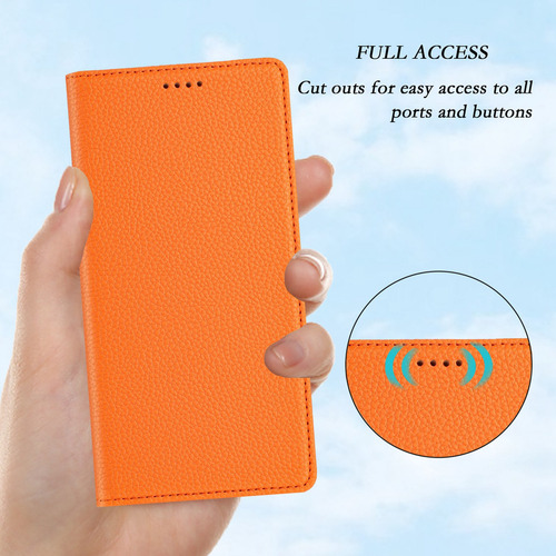 Funda De Piel Tipo Cartera Y Tarjetero Para Teléfono Blu G64