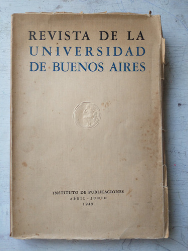 Revista De La Universidad De Buenos Aires