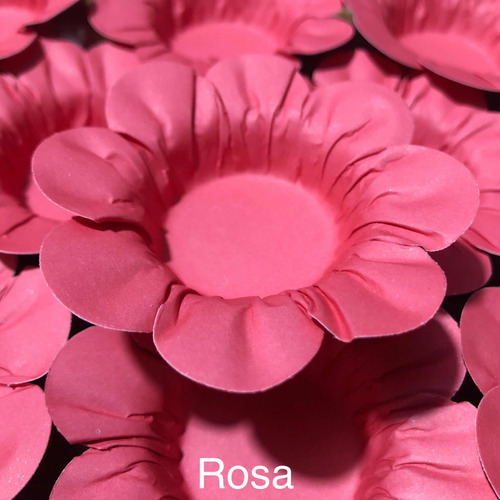 Imagem 4 de 10 de Kir 250 Forminhas Para Doces Casamento Aniversario Mod.flor
