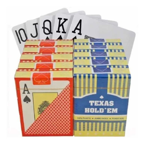 Cartas Poker Texas Holdem 7281 Cadaques