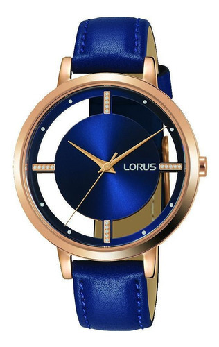 Reloj De Moda Lorus Modelo: Rg292px9 Color de la correa Azul