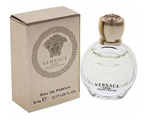 Edp Splash Versace Eros Pour Femme Para Mujer, 0.17 Onzas