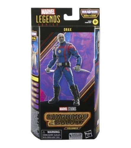 Marvel Legends Guardians Of The Galaxy Vol. 3 Figura Drax 