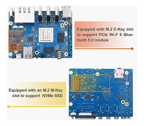 Orange Pi 5 Plus 16gb Lpddr4/4x Rockchip Rk3588 8-core