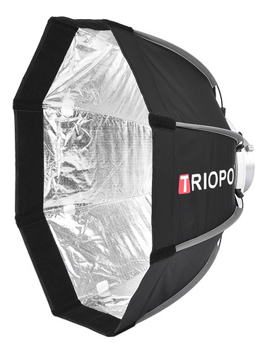 Triopo - Caja De Luz Octogonal Plegable (55 Cm, 8 Polos, Con