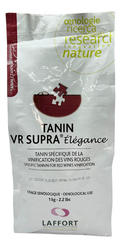 Tanino De Fermentación Tanin Vr Supra Elegance Laffort 1 Kg