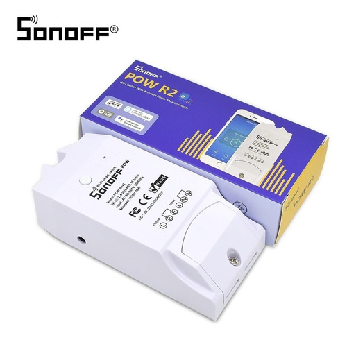 Sonoff Pow R2 15a 3500w Wifi Monitor De Consumo Tiempo Real