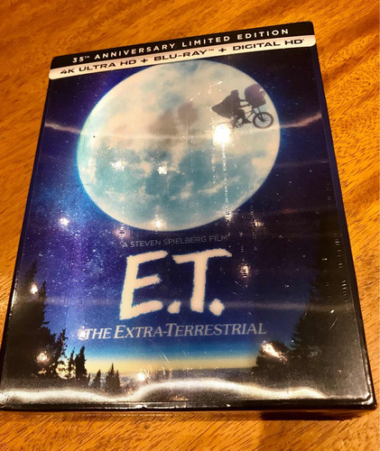 Et El Extraterrestre 4k Bluray Original, +soundtrack Y Libro