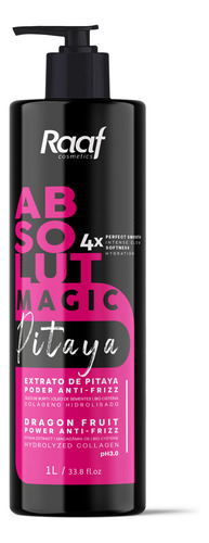 Progressiva Pitaya Raaf Cosmetics Redutor De Volume 1l