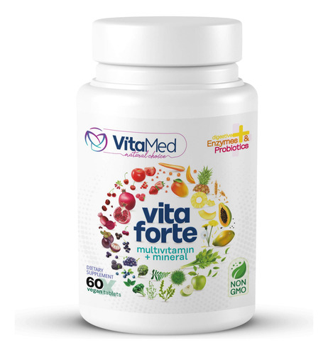 Vita Forte Multivitamínico Vegano 60 Tabletas