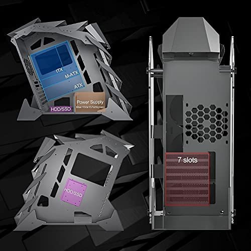 K1 Pangolin Mid Tower Atx Estuche Para Juego Pc Vidrio