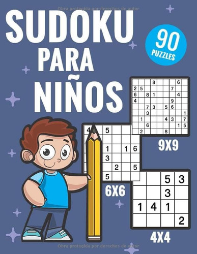 Libro: Sudoku Para Niños: 90 Sudokus Para Niños Y Niñas Con