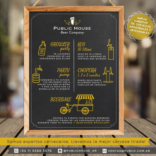 Imagen 3 de 10 de Alquilá Tu Chopera Con La Mejor Cerveza Tirada