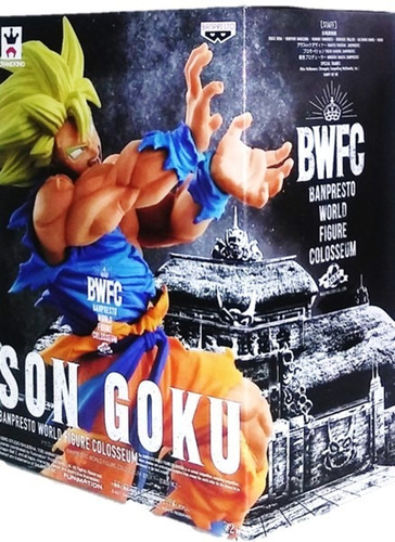 Banpresto Super Saiyan Son Goku Ssj Bwfc Dragon Ball Colosse