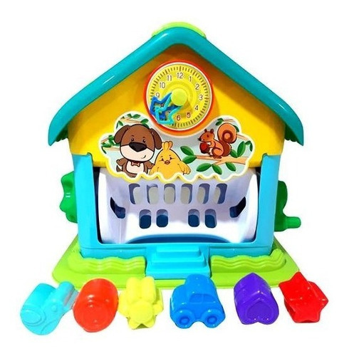 Imagen 2 de 8 de Casa De Actividades Didáctica Mini House Calesita - Color Multicolor