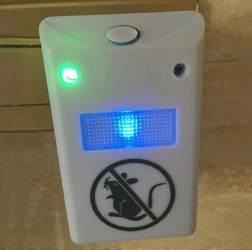 Repelente Ultrasonido Plagas Ratas Cucarachas Arañas Packx6