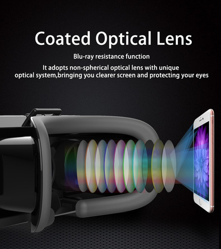 Gafas Realidad Virtual 3d Vr Shinecon G10 Con Control