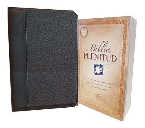 Biblia De Estudio Plenitud Rústica Reina Valera 1960+ Funda 