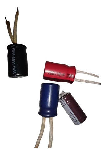 Condensador 200v 10uf 105° X2uds Somos Tienda Física (Usado)