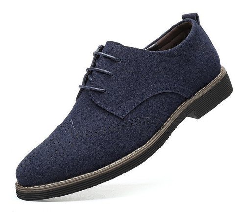 Imagen 9 de 9 de Zapatos Brogue De Negocios Formales De Cuero Para Hombre