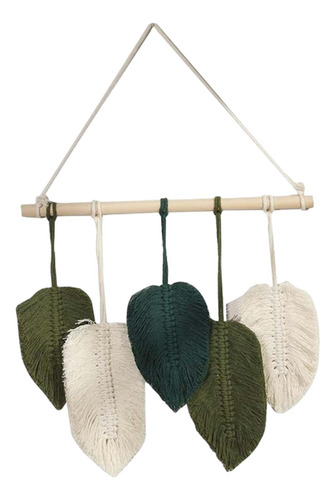 Tapiz Colgante De Pared De Macramé Con