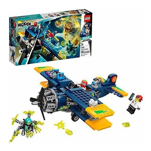 Lego Hidden Side El Fuegos Stunt Plane 70429 Ghost Toy, Real