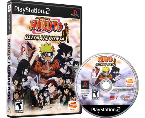 Jogo Naruto: Ultimate Ninja 1 - Ps2 Midia Fisica
