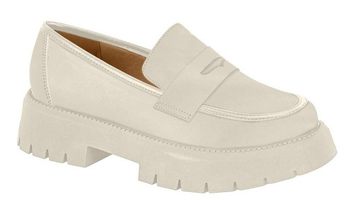 Mocassim Loafer Oxford Vizzano Solado Tratorado Plataforma