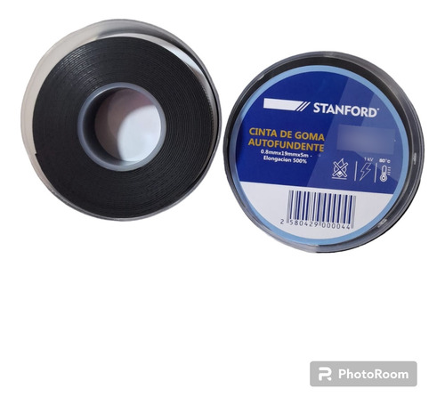 Pack 10 Huincha De Goma Autofundente 0.8mmx19mmx5mt Stanford