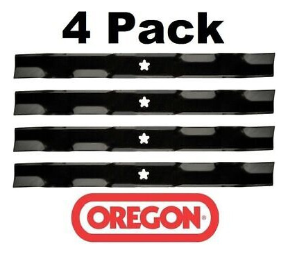 4 Pack Oregon 95-074  Mower Blade Fits Allis Chalmers 21 Qbb